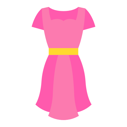 Dress clothes elegant garment icon Dress clothes elegant garment icon