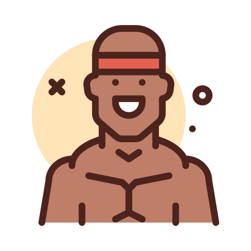 Man male fitness man icon