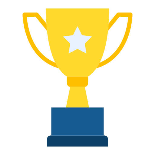 Trophy competition champion award icon Trophy competition champion award icon