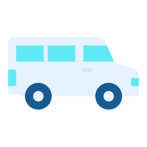 Van food truck holidays transportation icon Van food truck holidays transportation icon