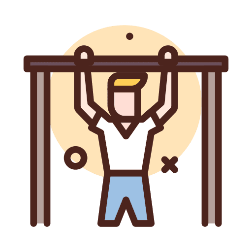 Body weight body weight wellness muscle icon