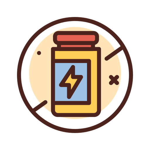 Vitamins signaling meds forbidden icon