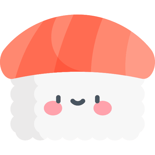 Nigiri asian food japanese food fish icon