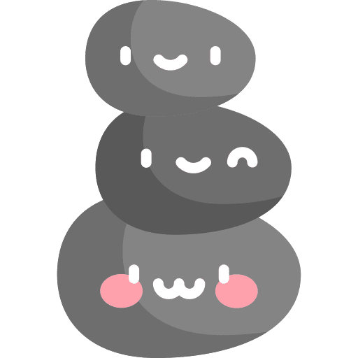 Stones zen cultures stack icon Stones zen cultures stack icon