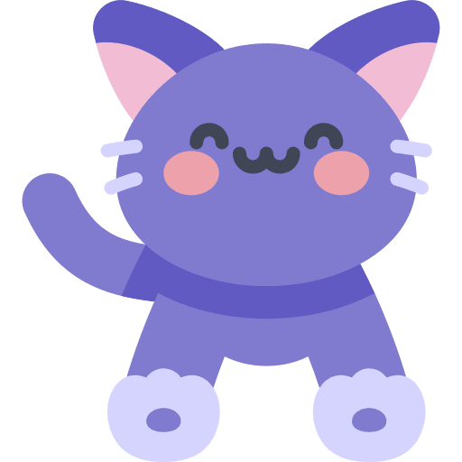 Cat pet mammal kitten icon