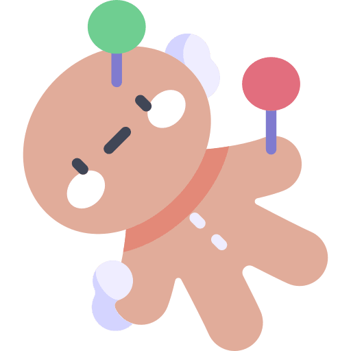 Voodoo doll voodoo halloween icon