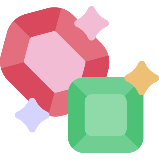 Gems jewelry gems diamonds icon