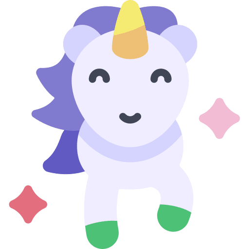 Unicorn legend horn animals icon Unicorn legend horn animals icon