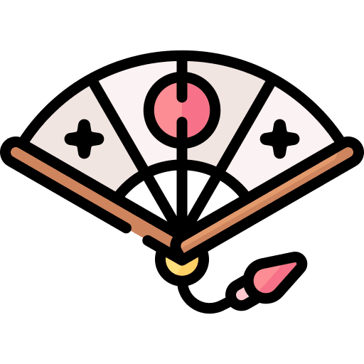 Paper fan fan paper battle paper folding icon Paper fan fan paper battle paper folding icon