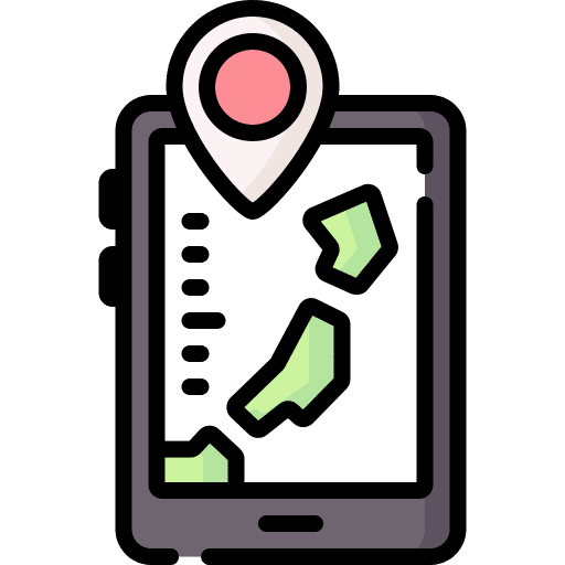 Gps cellphone smartphone location icon Gps cellphone smartphone location icon