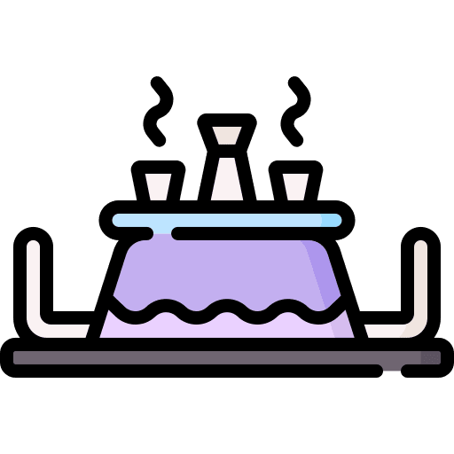 Kotatsu japanese heating table icon Kotatsu japanese heating table icon