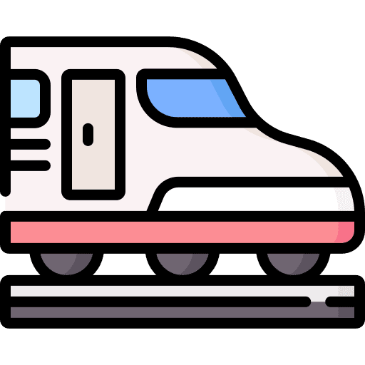 Shinkansen public transport travel transport icon Shinkansen public transport travel transport icon