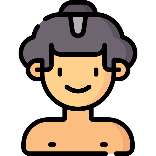 Sumo player sporty sport icon Sumo player sporty sport icon