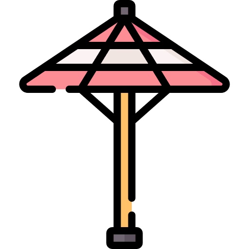 Wagasa japanese umbrella traditional icon Wagasa japanese umbrella traditional icon