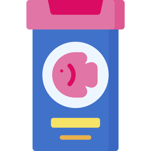 Fish food fish food pet shop can icon Fish food fish food pet shop can icon