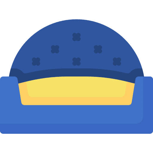 Pet bed sleep dog cat icon Pet bed sleep dog cat icon