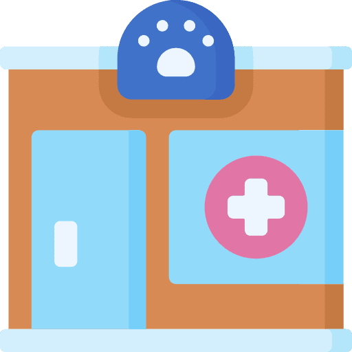 Veterinary veterinary architecture and city store icon Veterinary veterinary architecture and city store icon