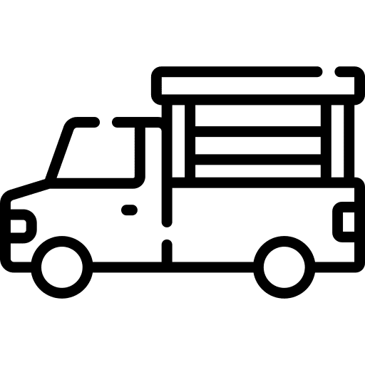 Pickup truck car pickup transportation icon Pickup truck car pickup transportation icon
