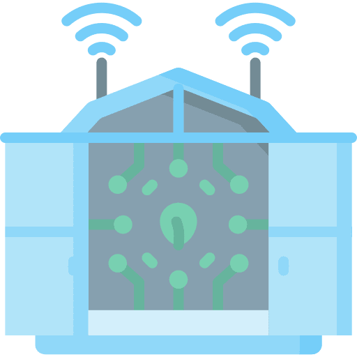 Smart farm nature agriculture smart farm icon Smart farm nature agriculture smart farm icon
