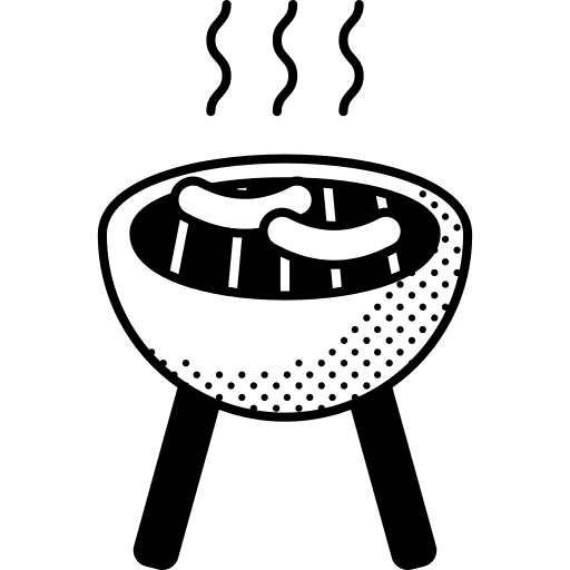 Grill bbq grill cooking equipment icon Grill bbq grill cooking equipment icon