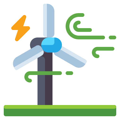Wind energy renewable energy power windmill icon