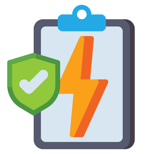 Policy specification document energy icon