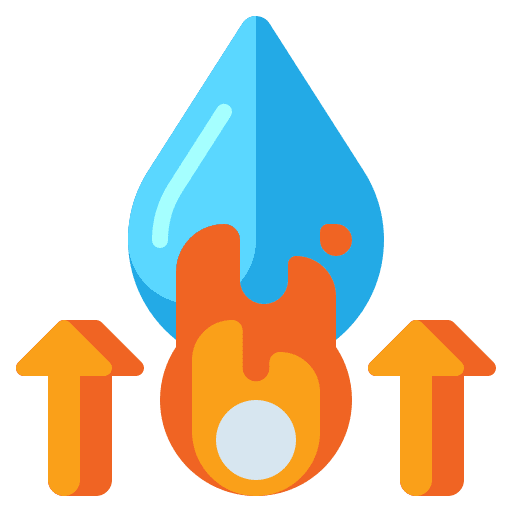 Water heater heating construction and tools water heater icon