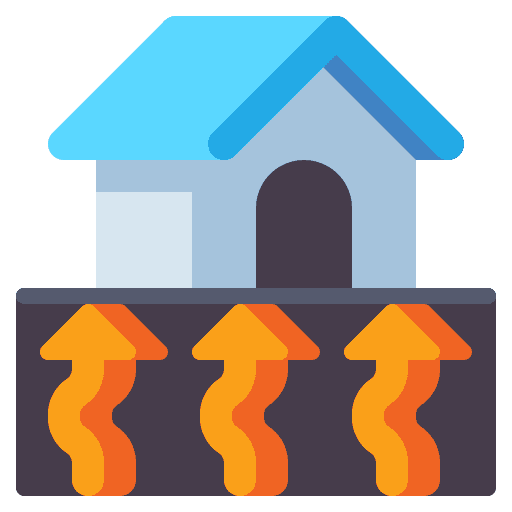 Geothermal energy ecology and environment geothermal geothermal energy icon