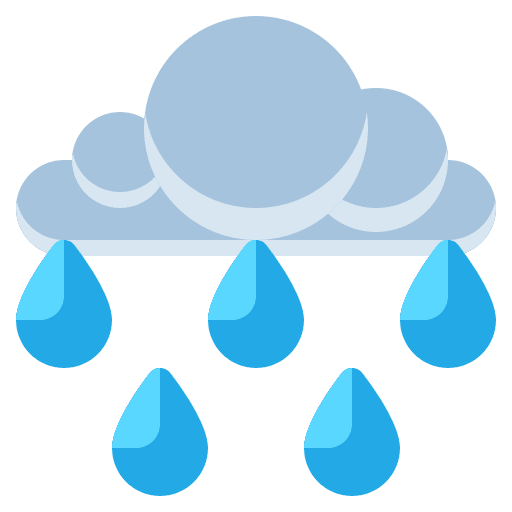 Rain weather rain raining icon