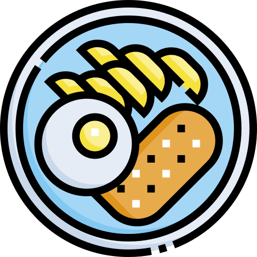 Milanesa food argentina food and restaurant icon Milanesa food argentina food and restaurant icon