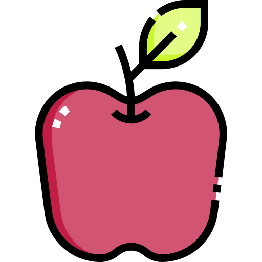 Apple vegan organic vegetarian icon Apple vegan organic vegetarian icon