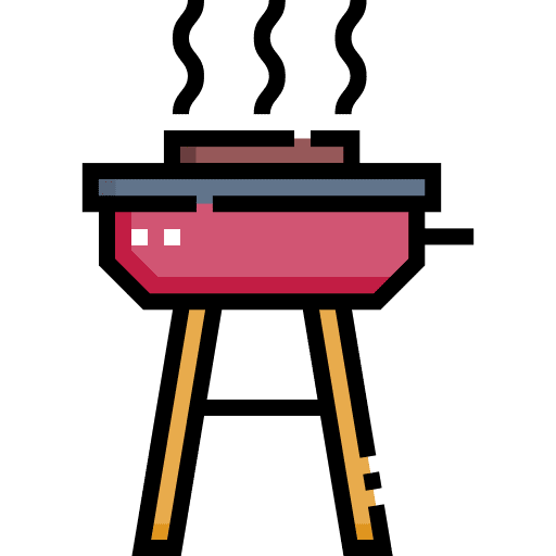Barbecue summertime tools and utensils grill icon Barbecue summertime tools and utensils grill icon