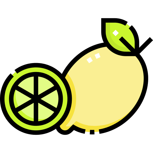Lemon food and restaurant citrus lime icon Lemon food and restaurant citrus lime icon