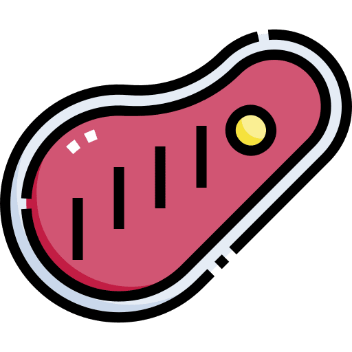 Steak food and restaurant beef pork icon Steak food and restaurant beef pork icon