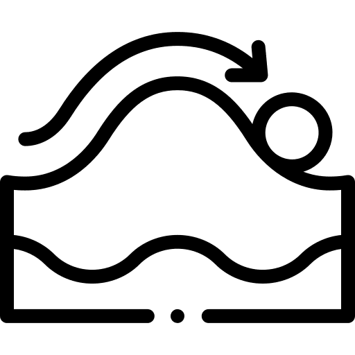 Energy rolling education curve icon Energy rolling education curve icon