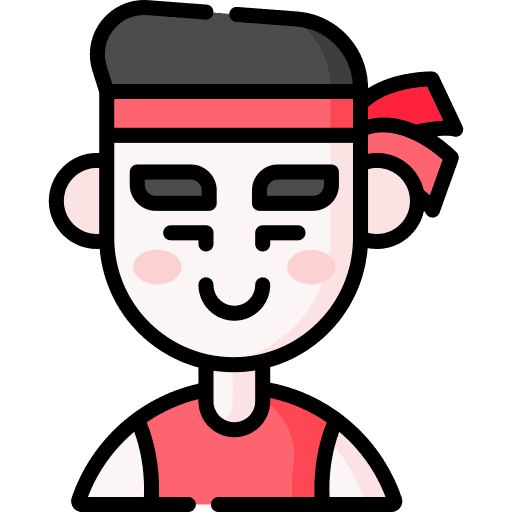 Paddler chinese dragon boat festival avatar icon