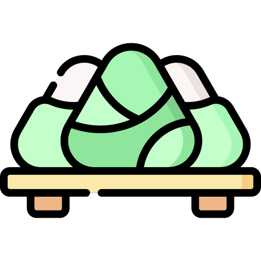 Zongzi traditional food and restaurant rice icon Zongzi traditional food and restaurant rice icon