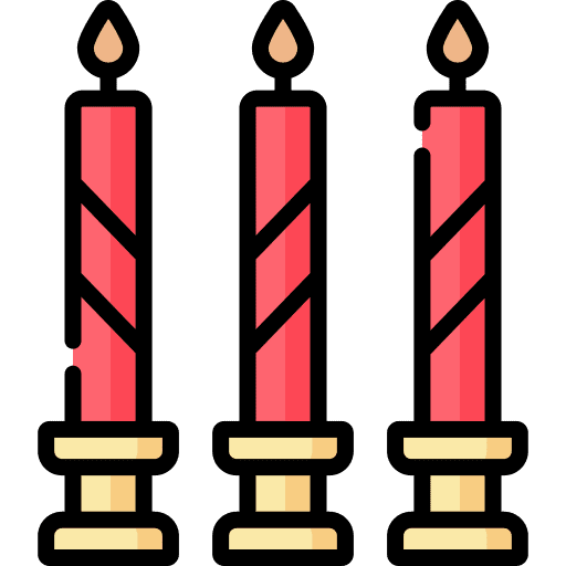 Candles candles wellness illumination icon Candles candles wellness illumination icon
