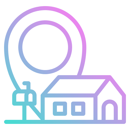 Address home map signs icon Address home map signs icon