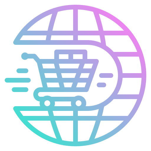 Shopping online shopping cart online sale icon Shopping online shopping cart online sale icon