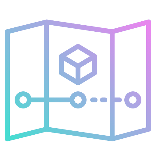 Tracking transportation route shipping and delivery icon Tracking transportation route shipping and delivery icon