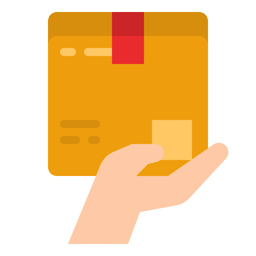 Delivery box delivery order icon