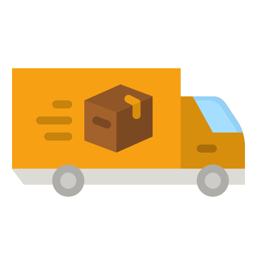 Delivery box shipping tool delivery icon