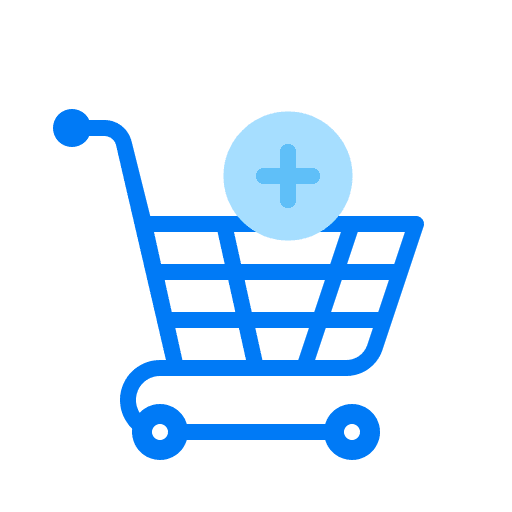 Shopping cart shop shopping cart smart cart icon