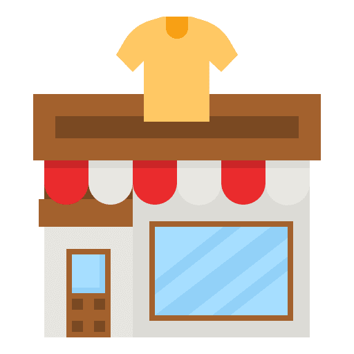 Store store niche building icon Store store niche building icon