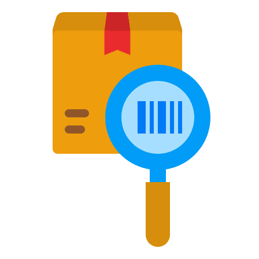 Tracking cargo shipping and delivery logistics delivery icon