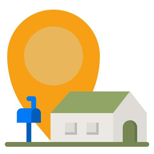 Address map location signs icon Address map location signs icon