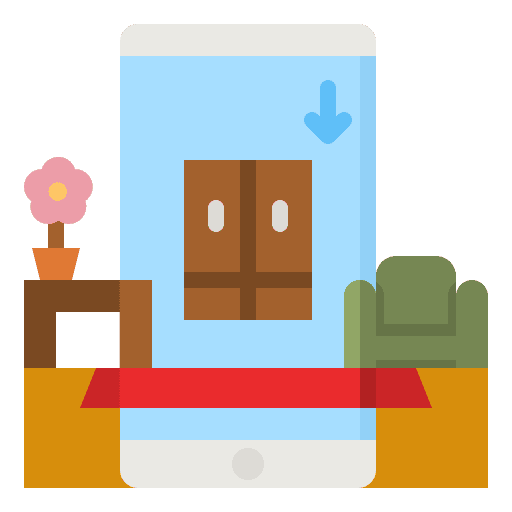 Ar decoration ar furniture icon Ar decoration ar furniture icon