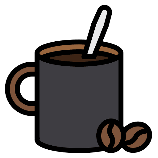 Coffee mug cup cafe restaurant icon