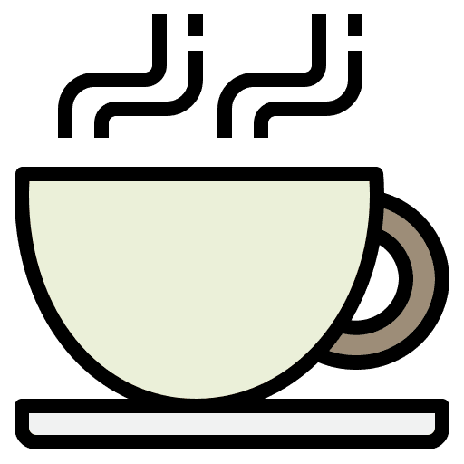 Hot drink cafe coffee cup icon